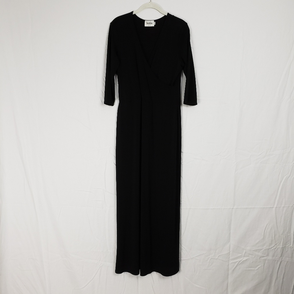 leota Black Maxi Dress